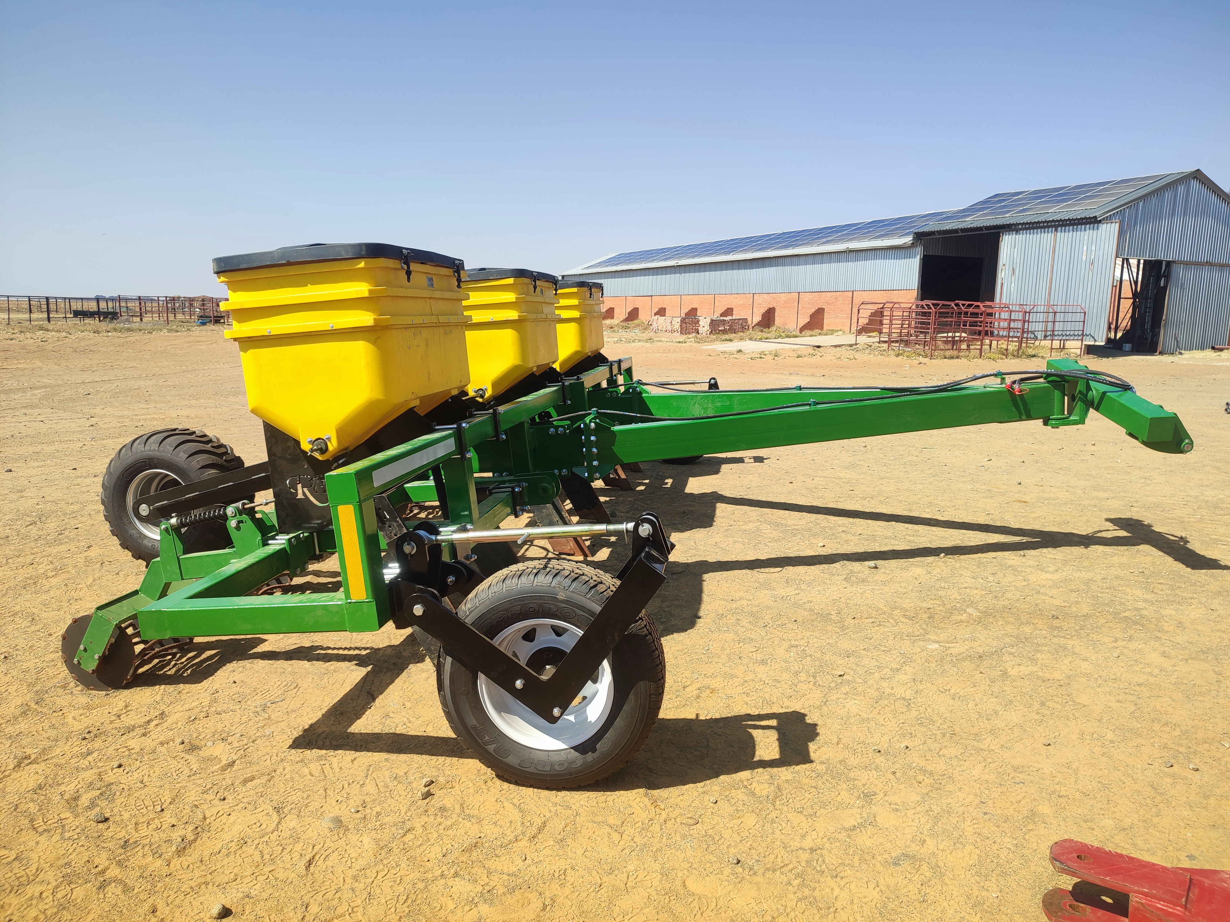 Depth control wheels